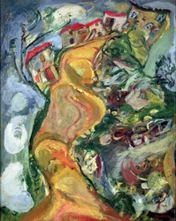 De Weg naar Cagnes, 1924